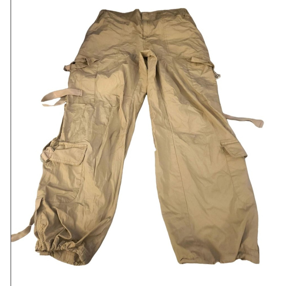 Women's Rsq Beige Cargo Pants Size L